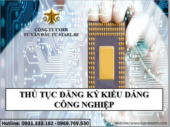 THỦ TỤC ĐĂNG KÝ KIỂU DÁNG CÔNG NGHIỆP